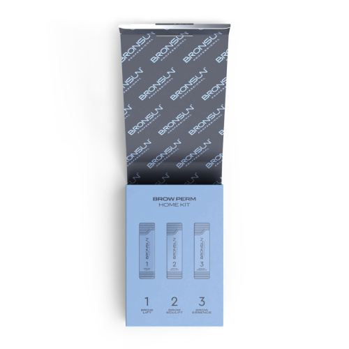 Набор домашний для долговременной укладки бровей BROW PERM BRONSUN фото 5