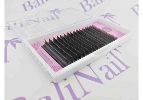 Ресницы Enigma цвет «Мокка» Изгиб L отдельные длины