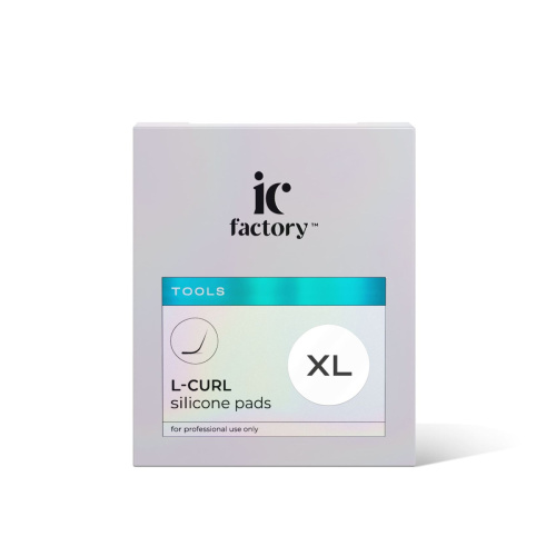 Валики силиконовые L-CURL размер XL IC FACTORY, 1 пара