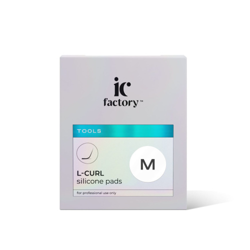 Валики силиконовые L-CURL размер M IC FACTORY, 1 пара