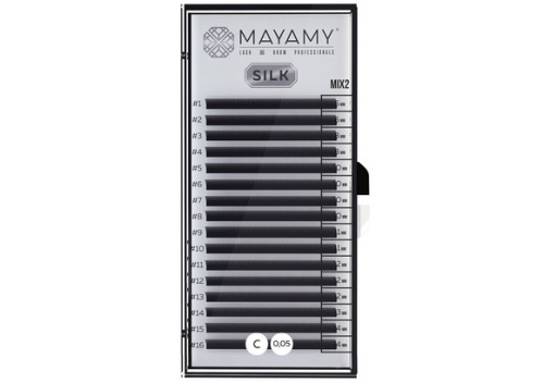 Ресницы MAYAMY Изгиб C MIX