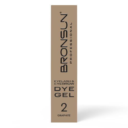 Краска для ресниц и бровей BRONSUN, цвет графит #2, 15 мл фото 4