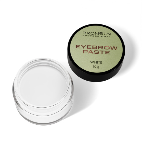 Паста для бровей BRONSUN, цвет белый, 10 г фото 4