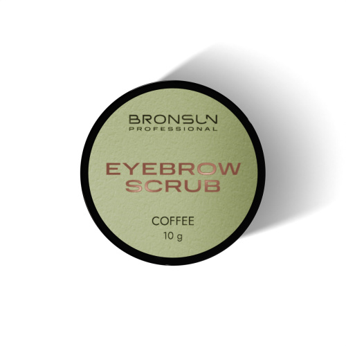 Скраб кофейный для бровей BRONSUN, 10 г фото 2