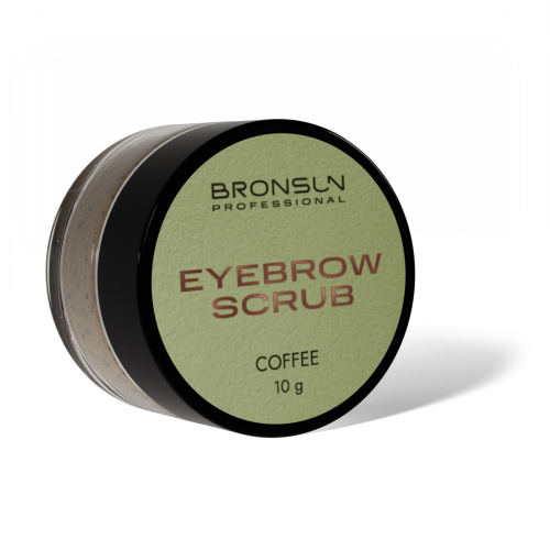 Скраб кофейный для бровей BRONSUN, 10 г фото 3