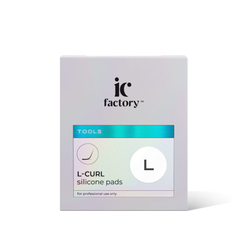 Валики силиконовые L-CURL размер L IC FACTORY, 1 пара