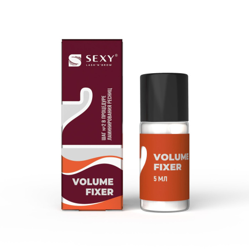 Состав #2 для ламинирования ресниц и бровей VOLUME FIXER, 5 мл
