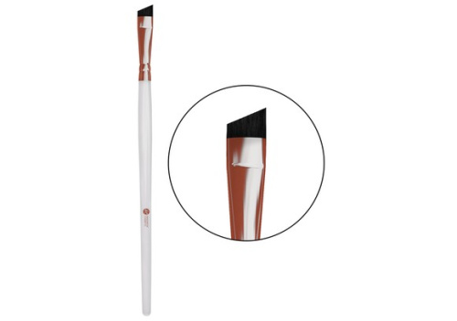 Кисть скошенная для окрашивания бровей (классическая) фото 2