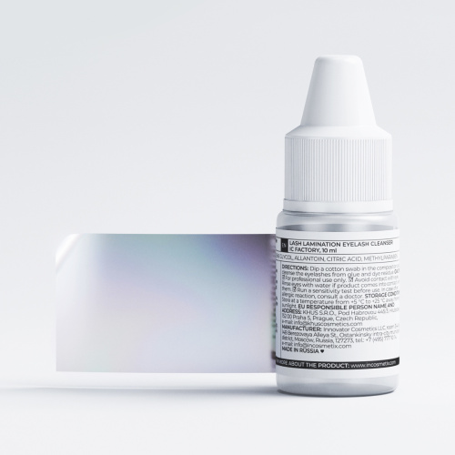 Средство для очищения ресниц EYELASH CLEANSER IC FACTORY, 10 мл фото 5