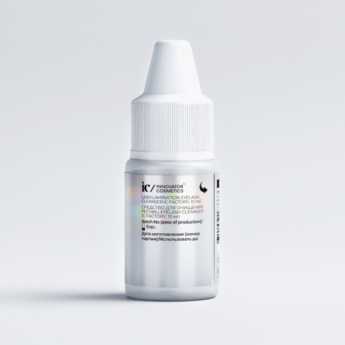 Средство для очищения ресниц EYELASH CLEANSER IC FACTORY, 10 мл фото 3
