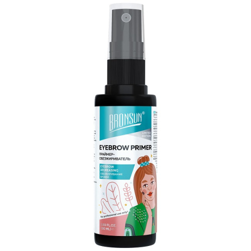 Праймер-обезжириватель для бровей BRONSUN, 50 мл фото 2