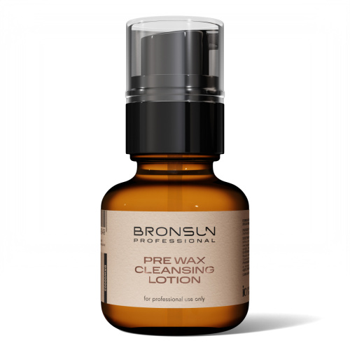Лосьон очищающий до депиляции бровей BRONSUN, 50 мл