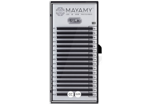 Ресницы MAYAMY Изгиб CC MIX