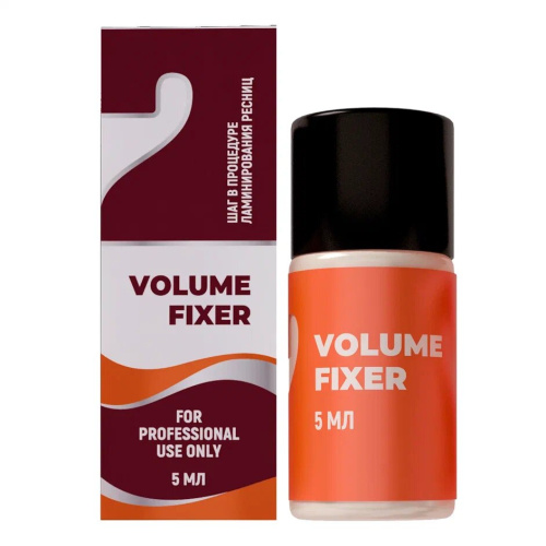Состав #2 для ламинирования ресниц и бровей VOLUME FIXER, 5 мл фото 6